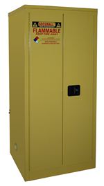 A160 - Securall 60 Gal. Flammable Storage Cabinet, Self-Latch Standard 2-Door