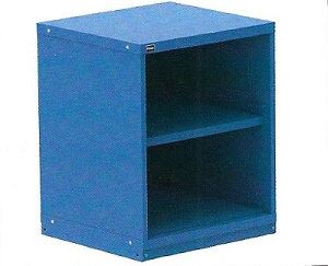 LWS1751A - Vidmar Shallow Depth Shelf Cabinet - 175 - 1 Shelf