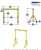 1A1012  - Spanco Steel Gantry - Adjustable Height