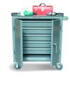 Strong Hold - 3-TC-240-5DB - Tool Cart With 5 Full-Width Drawers