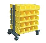 Strong Hold - 3.33.2-BR-40CA - Heavy-Duty Mobile Bin Rack