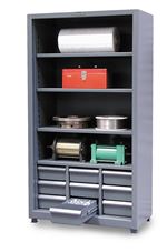 Strong Hold - 3.46-CSU-204-9DBWL - Shelving Unit with 9 Drawers