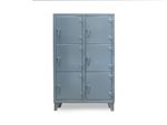Strong Hold - 3.55-18-3TMT - Triple-Tier Industrial Locker with Multiple Compartments