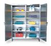 Strong Hold - 35-DS-246SS - Stainless Steel Double Shift Cabinet