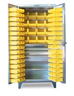 Strong Hold - 36-BBS-241-4DB-SS - Stainless Steel 4 Drawer Bin Cabinet