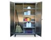 Strong Hold - 36-BC-244-SS - Stainless Steel Janitorial Cabinet