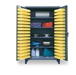 Strong Hold - 36-BS-244-SS - Stainless Steel 4 Shelf Bin Cabinet