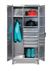 Strong Hold - 36-W-244-4DB-SS - Stainless Steel Uniform Cabinet with Drawers