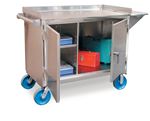 Strong Hold - 4-TC-261-VS-SS - Stainless Steel Mobile Cart