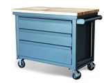 Strong Hold - 4.53.7-TC-300-3DB-MT - Tool Cart with Maple Top