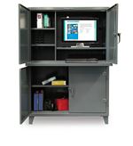 Strong Hold - 4.56-CC-244 - Multi-Compartment Computer Cabinet
