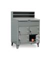 Strong Hold - 44-SD-4D-TD-280 - Industrial Shop Desk with 4 Compartments