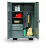 Strong Hold - 45-BC-243-2DB-FLP - Janitorial Supply Cabinet