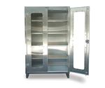 Strong Hold - 45-LD-243-SR-SS - Stainless Steel Clear-View Cabinet