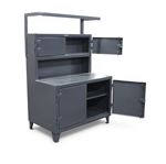 Strong Hold - 45-UC-301-FL - Workbench with Compartments and Light