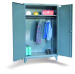 Strong Hold - 45-WR-241 - Industrial Uniform Cabinet with Full-Width Hanging Rod