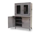 Strong Hold - 46-CC-LD-242ES - Clear View Computer Cabinet with Welded Shelf
