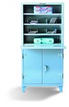 Strong Hold - 46-CMT-244 - Open Shelving Unit with Lockable Storage