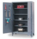Strong Hold - 46-PB-244 - Industrial Storage Cabinet with Pegboard Doors