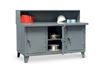 Strong Hold - 52.10-3MS-303-RS - Industrial Workbench with 3 Compartments