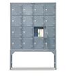 Strong Hold - 54-16D-120CL - Industrial Locker with 16 Compartments and Key Locks
