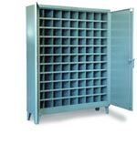 Strong Hold - 56-1610-99OP - Metal Bin Storage Cabinet with 99 Compartments