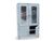 Strong Hold - 56-4DLD-248 - Clear View Cabinet with Lower Solid Doors