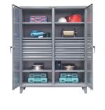 Strong Hold - 56-DS-246-10DB - Double Shift Industrial Cabinet with 10 Drawers