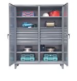 Strong Hold - 56-DS-246-10DB - Double Shift Industrial Cabinet with 10 Drawers