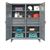 Strong Hold - 56-DS-246-6DB - Double-Shift Industrial Cabinet with 6 Drawers