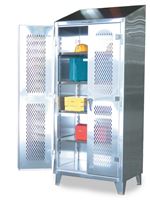 Strong Hold - 56-V-244SS - Stainless Steel Ventilated Cabinet