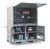 Strong Hold - 56.5-3D-423JSB - Portable Field Station Construction Cabinet