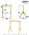 5A1515  - Spanco Steel Gantry - Adjustable Height