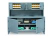 Strong Hold - 65-UC-301-28B - Workbench with Upper Bin Compartments