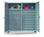 Strong Hold - 66-DS-242-28DB - Double Shift Industrial Cabinet with 28 Drawers