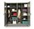 Strong Hold - 66-DSW-2410 - Double-Shift Uniform Cabinet