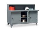 Strong Hold - 82.10-3MS-303-RS - Industrial Workbench with 3 Compartments