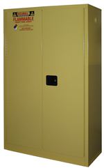 A145 - Securall 45 Gal. Flammable Storage Cabinet, Self-Latch Standard 2-Door