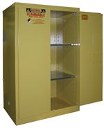 A190 - Securall 90 Gal. Flammable Storage Cabinet, Self-Latch Standard 2-Door