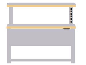 ALE/R5002-BTB6030 - Lista Align Combination 60 Butcher Block Top
