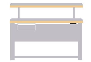 ALE/R5101-PLB7230 - Lista Align Combination 72 Plastic Lam. Top