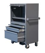 Strong Hold - DC-15314 - Mobile Job Site Box with Slide Out Tray and Lift-Up Lid