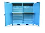 Strong Hold - DC-15321 - Industrial Cabinet with 35 Drawers and 2 Slide Out Shelves