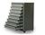 Strong Hold - DC-15413 - Eight Drawer Shelving Unit with Lock Bar 3.65-CSU-260-8DB-LB