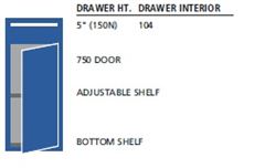 NW0900-0302N - Lista NW Cabinet Combination