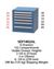 SEP1402AL - XSEP1402AL - Vidmar Model 155 Cabinet Combination