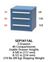 SEP1411AL - XSEP1411AL - Vidmar Model 155 Cabinet Combination