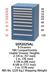 SEP2025AL - XSEP2025AL - Vidmar Model 245 Cabinet Combination