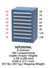 SEP2029AL - Vidmar Model 245 Cabinet Combination