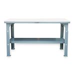 Strong Hold - T4830-AL-UHMW - Adjustable Height Shop Table